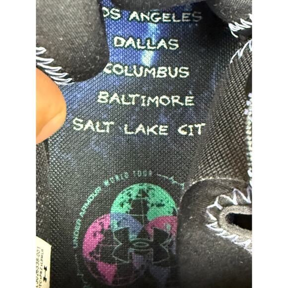 Under Armour Spotlight Clone Mc Le Sc Football Cleats Shoes Black Mens 11.5 Euc - Picture 10 of 10